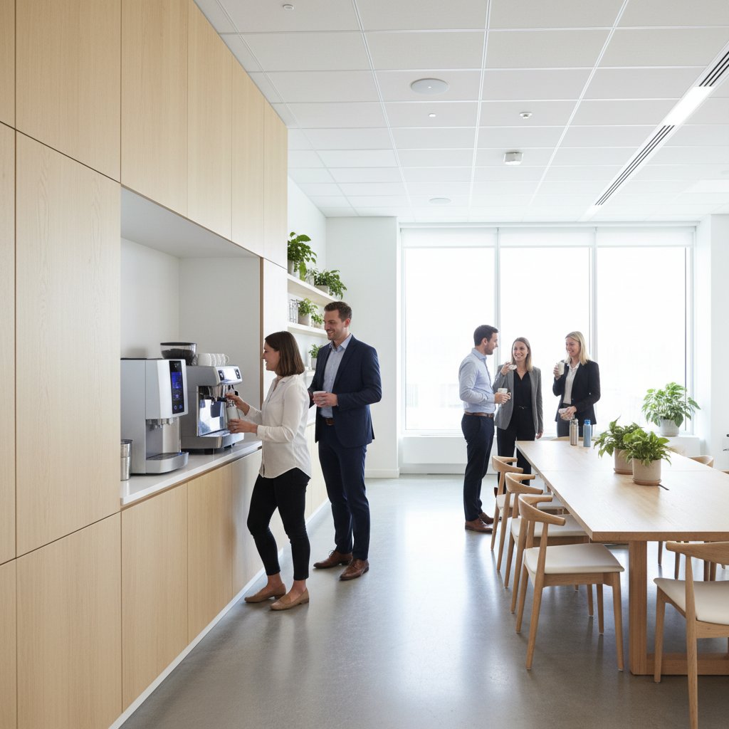 Tech startup office water delivery